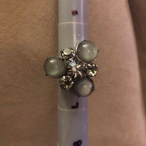 NWOT Handmade size 6 silver tone fashion ring.